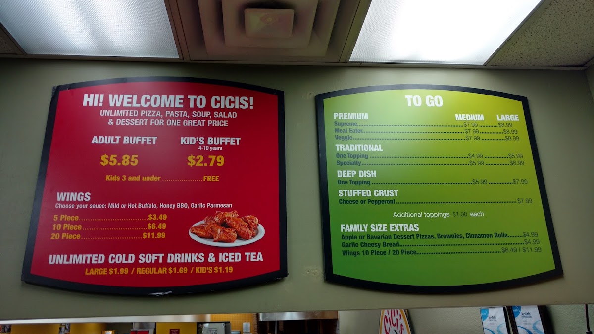 Menu Cicis Pizza-2